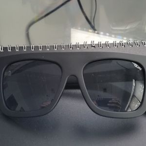 New Black Quay Square Lens Sunglasses